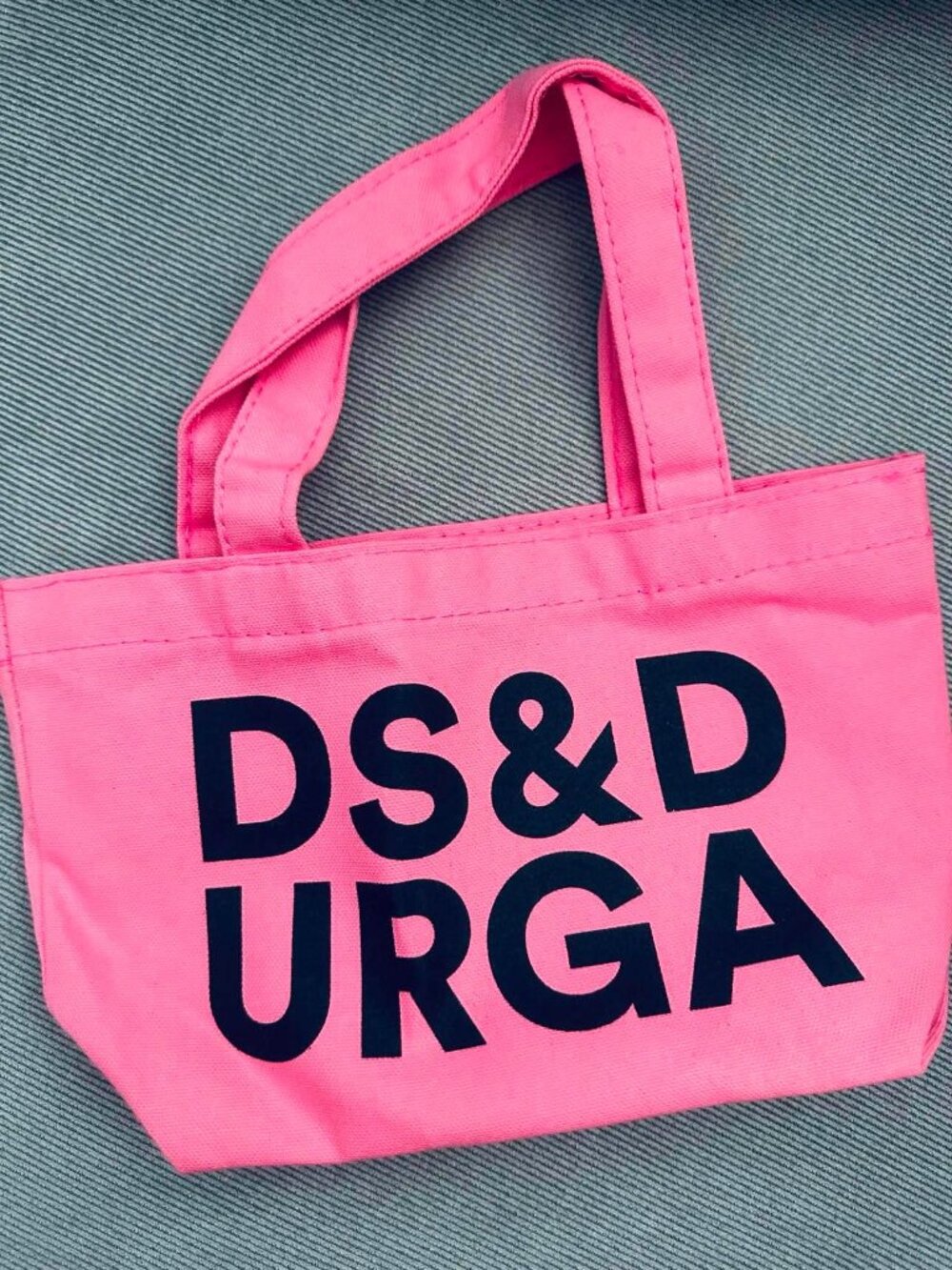 D.S. & Durga Pink Perfume Brooklyn NYC Mini Tote Bag Event Promo